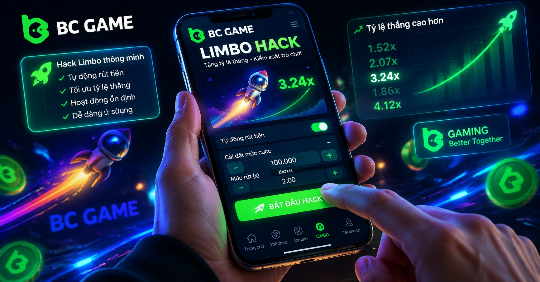 bc game limbo hack: Hướng Dẫn Toàn Diện Và Tối Ưu Chiến Thuật - image 2