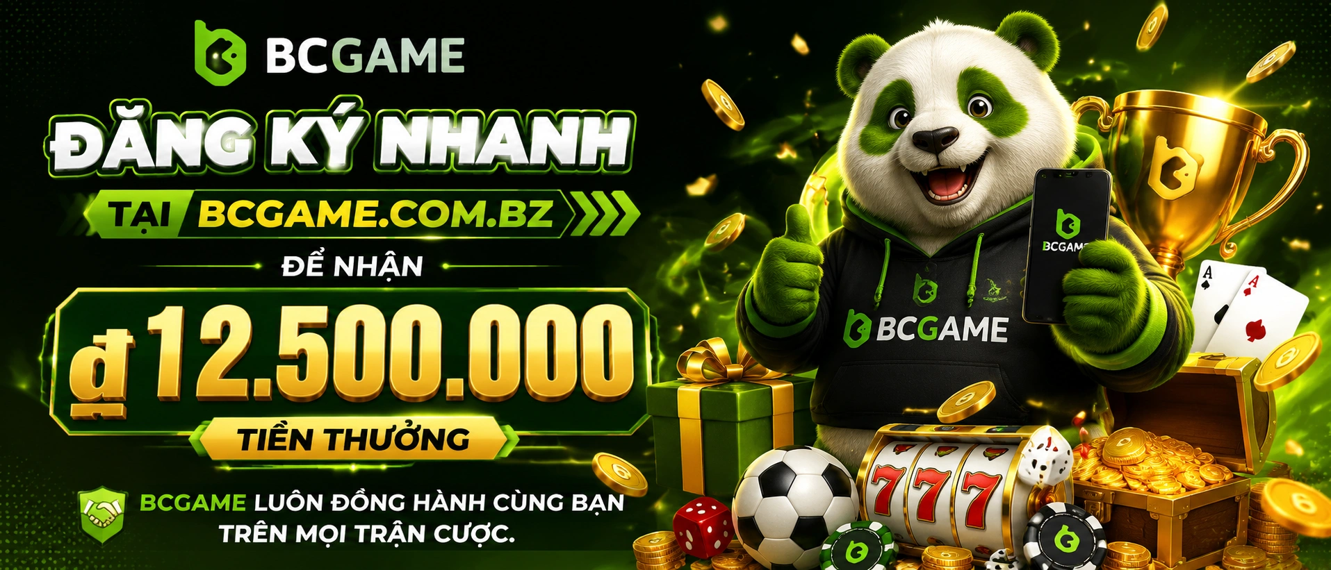 BCGAME casino mobile interface