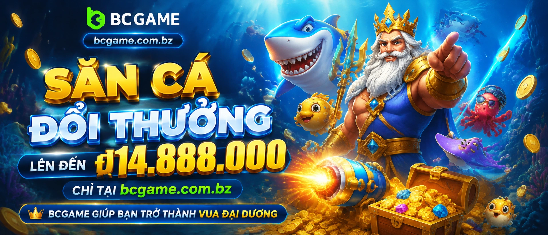 Bắn Cá Đại Dương mobile đẹp mắt